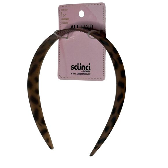 Scunci Leopard Print Tortoise Headband - Picture 3 of 3
